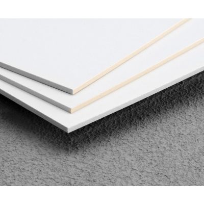 IbiS Kaschierkarton 104x148 eins. weiß ,glatt FK1/L